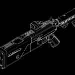 Pistolet laser VALT2 de chez Homelaser, fournisseur de lasertag